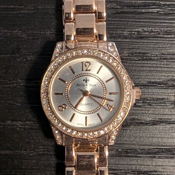 Bella & rose women's Quartz analog watch rose gold - Picture 1 of 3